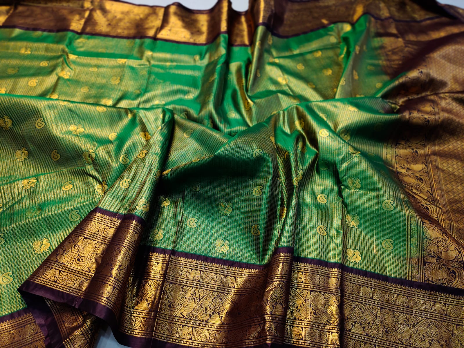 Vintage gadwal sarees