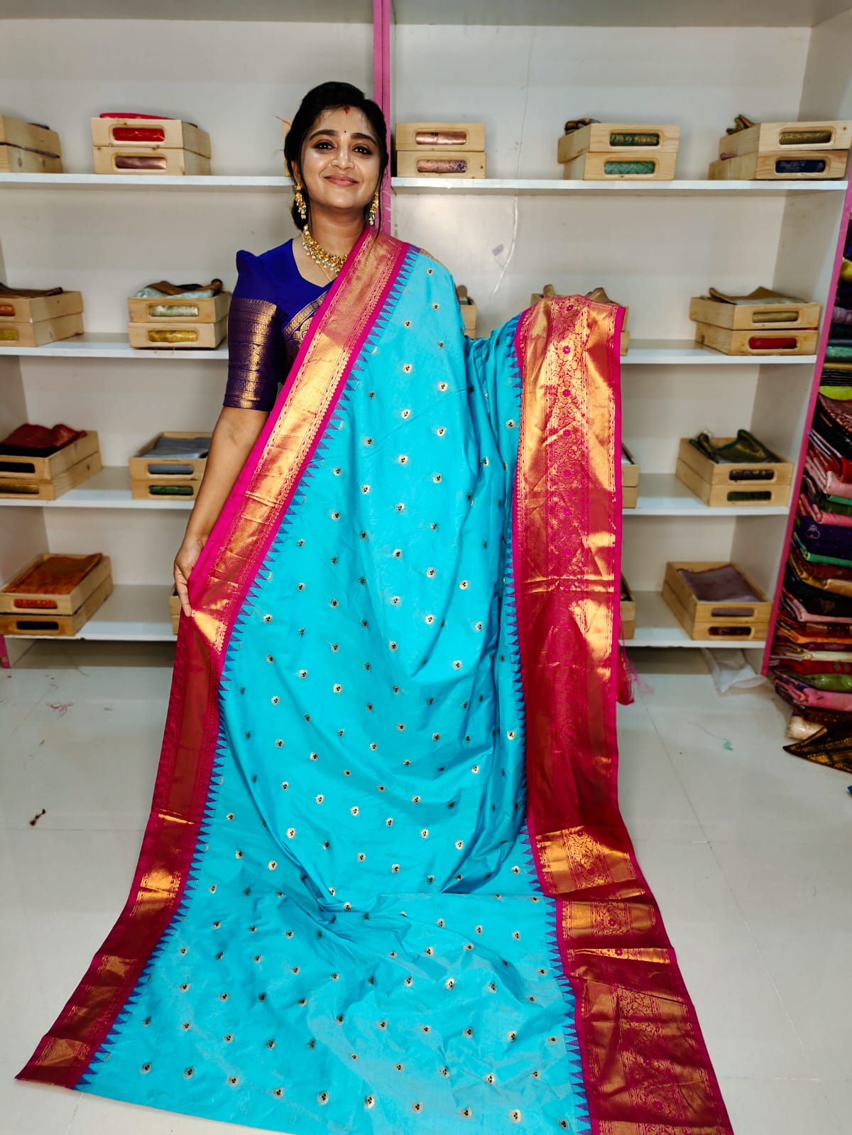Primeme gadwal silk saree