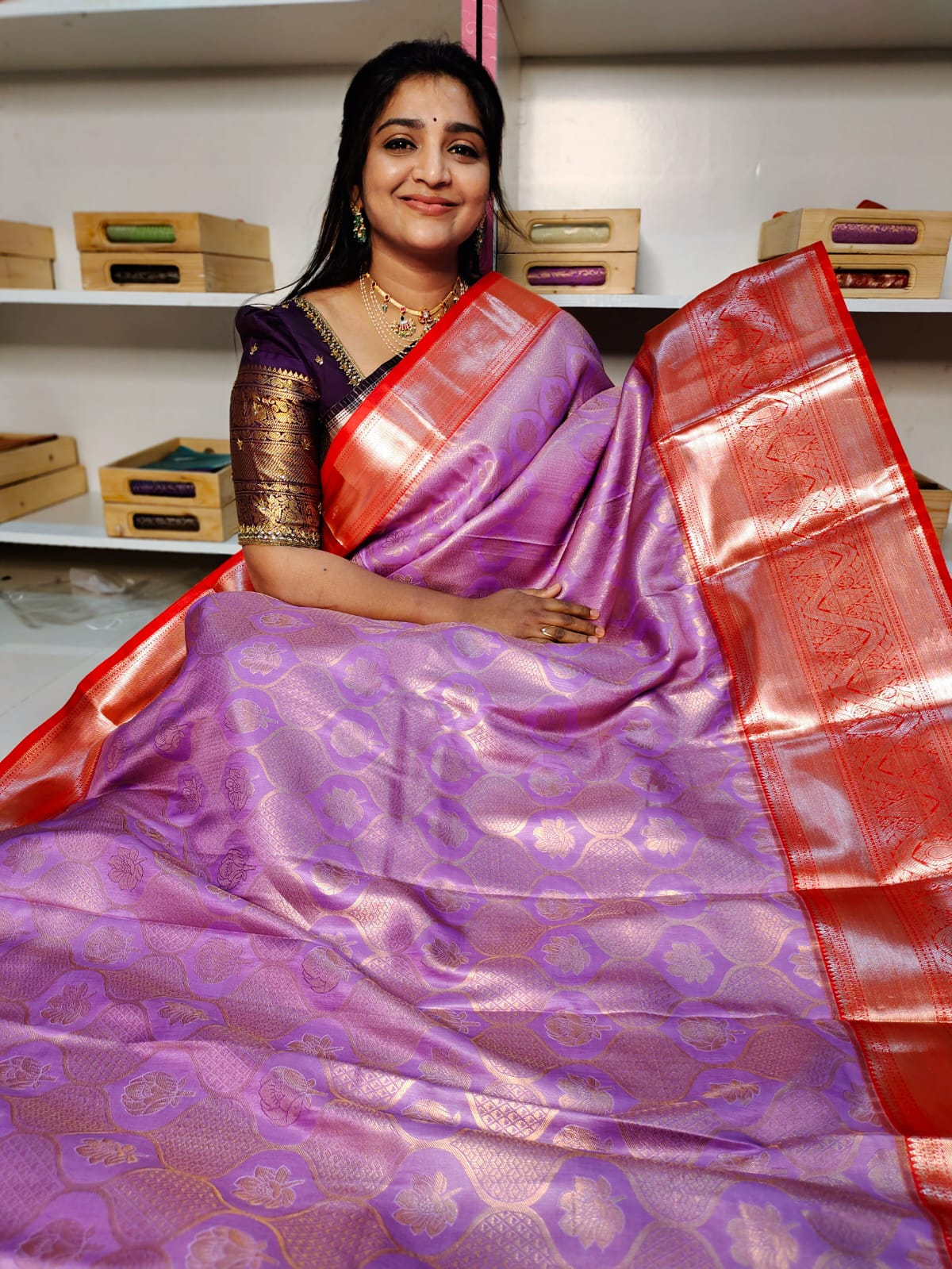 90% ఆఫర్ కంచి పట్టు సేకరణ