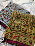 1+1 kadhi cotton saree