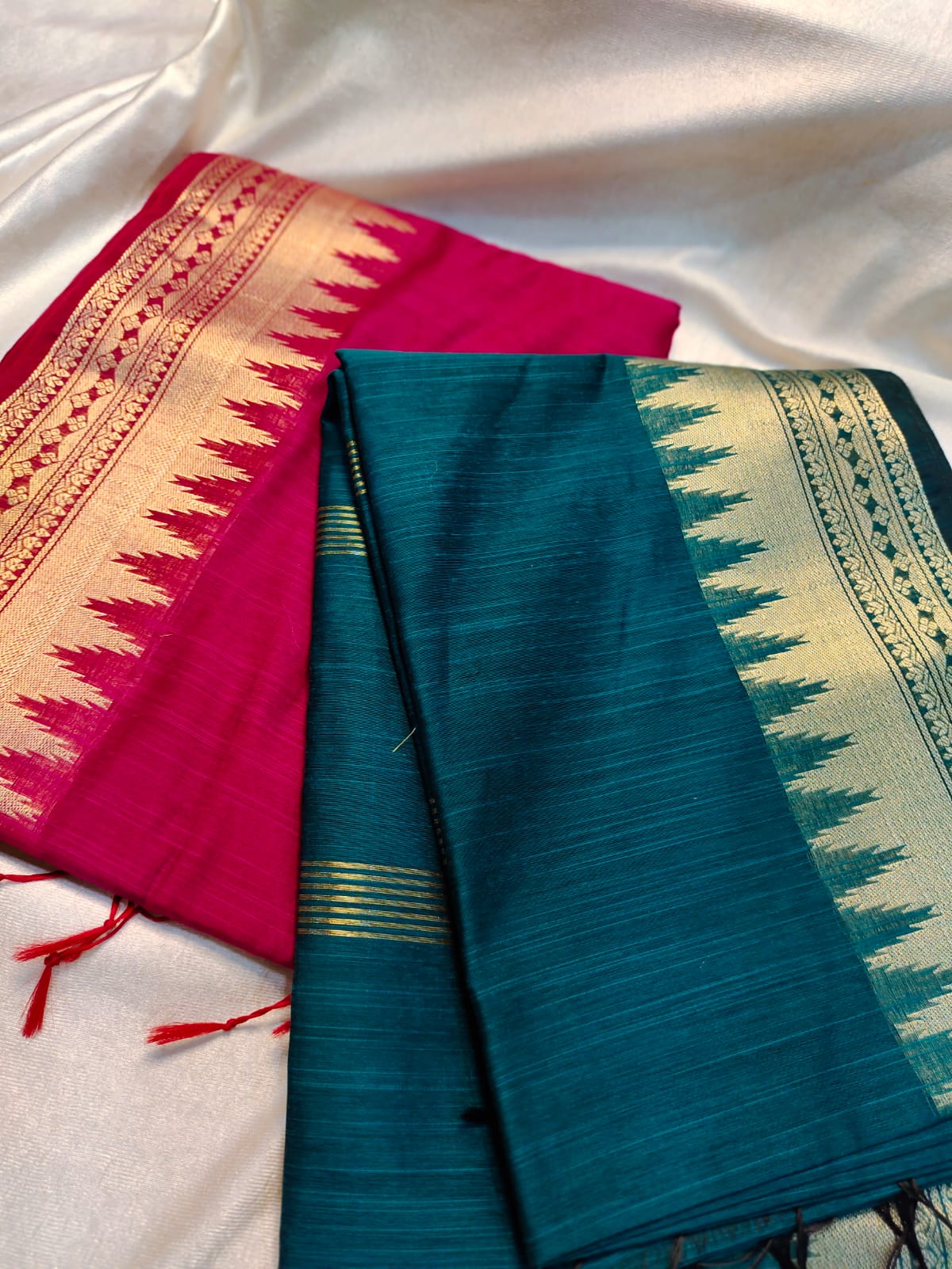 1+1 Chanderi sarees