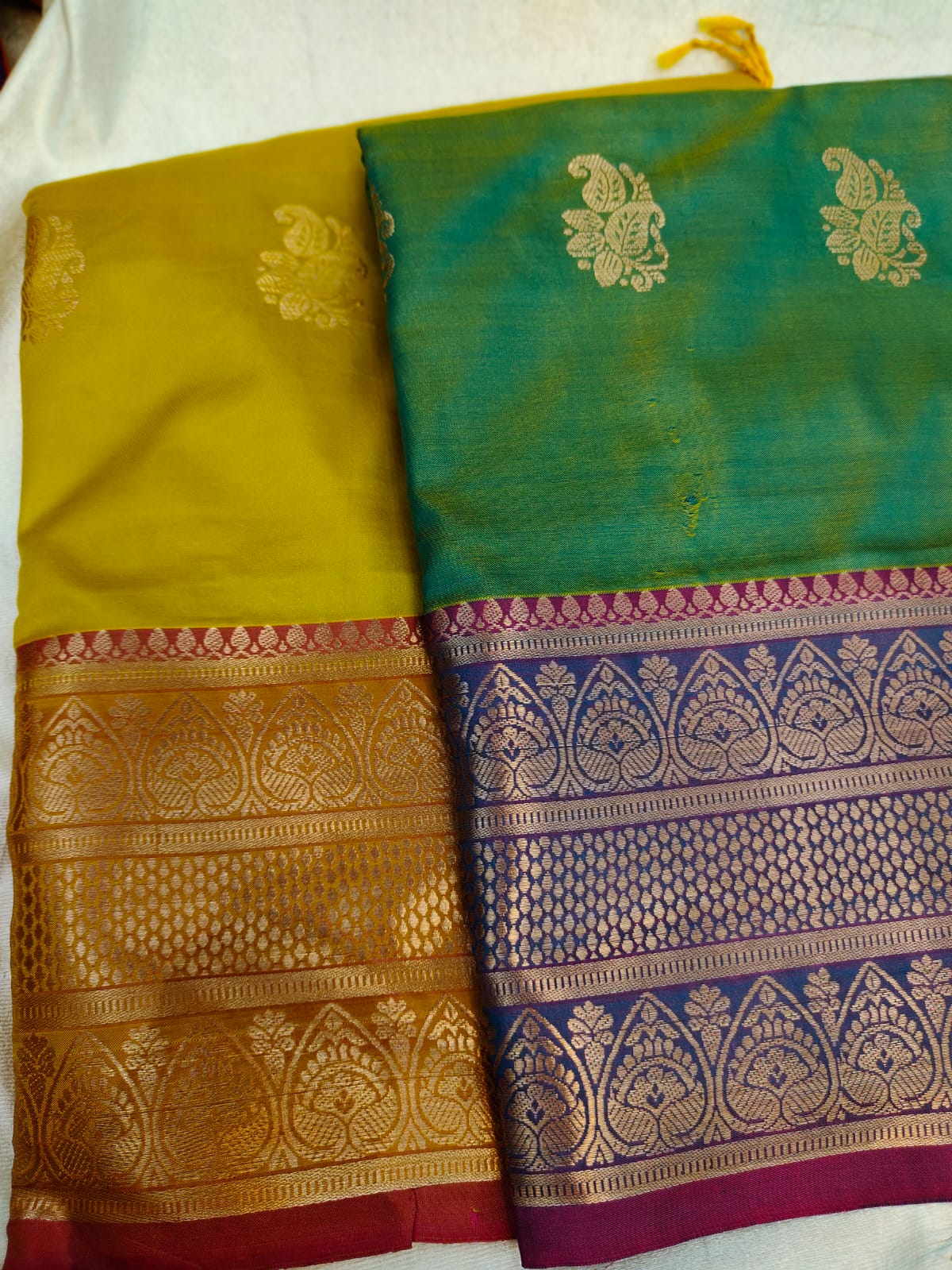 1+1 Uppada silk