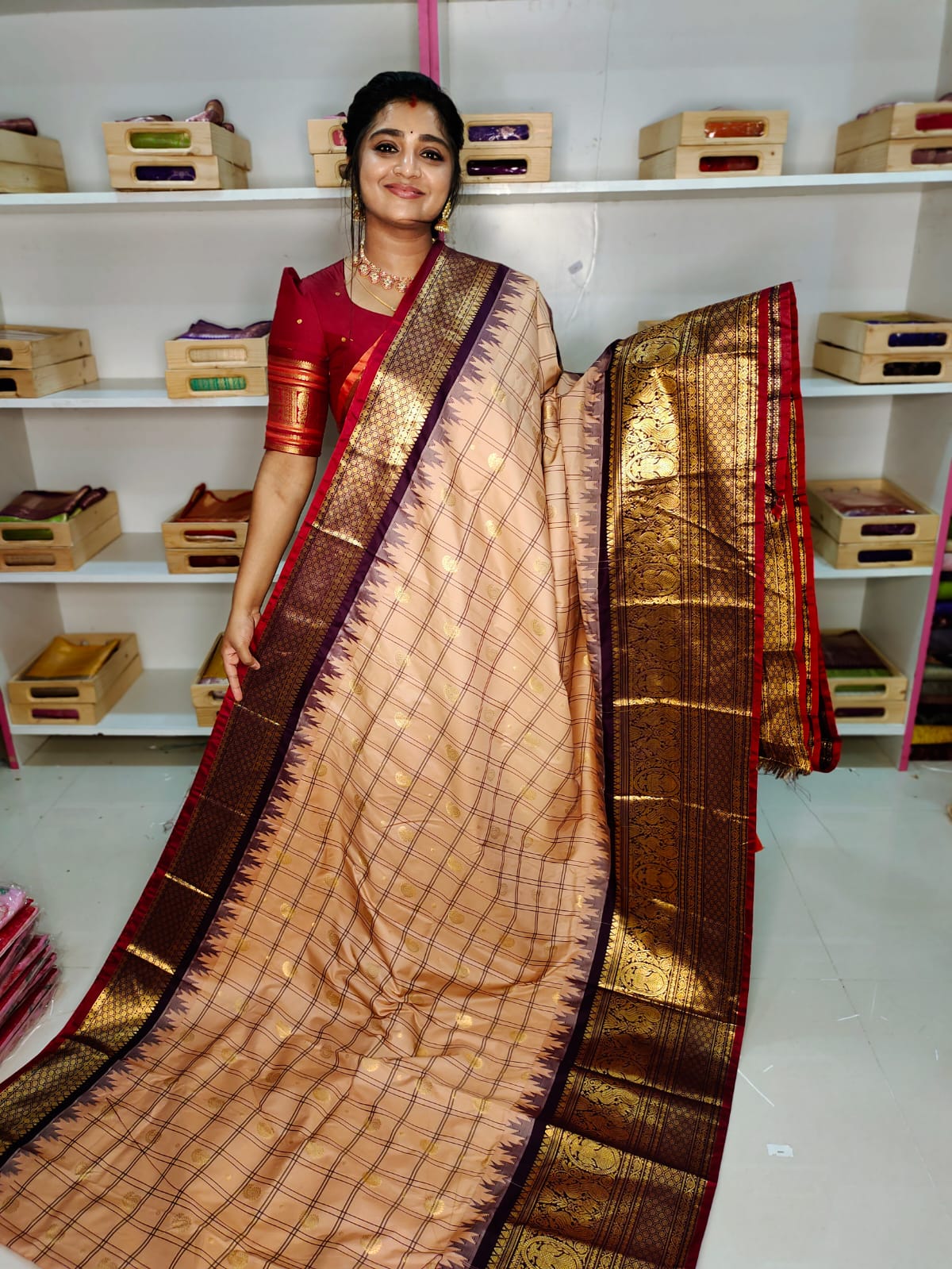 Primeme gadwal silk saree