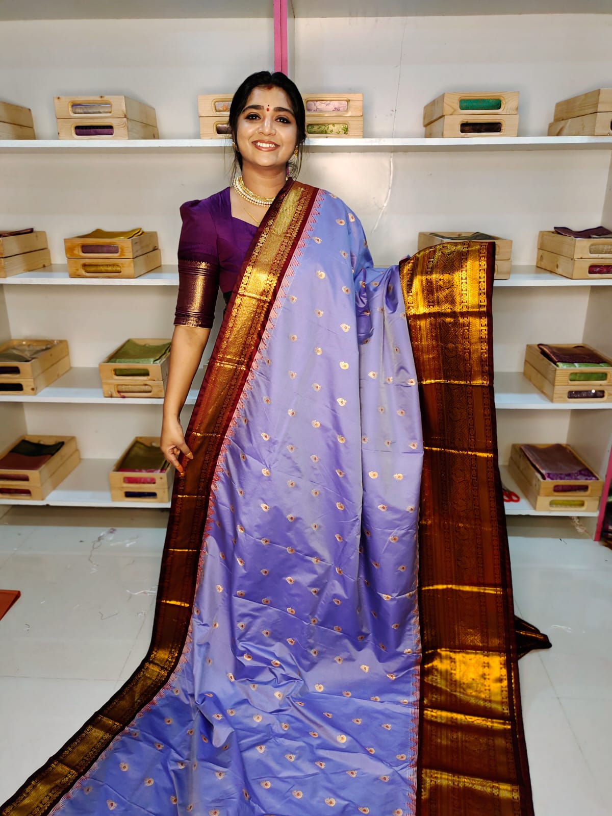 Sravanamasam sale gadwal silk