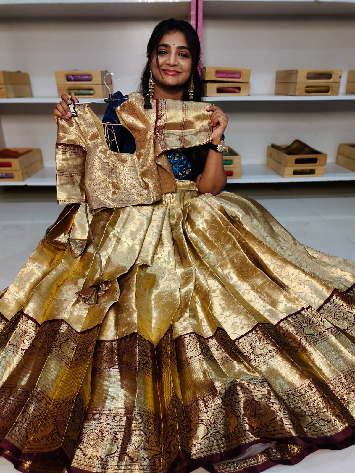 Banarasi lehangas