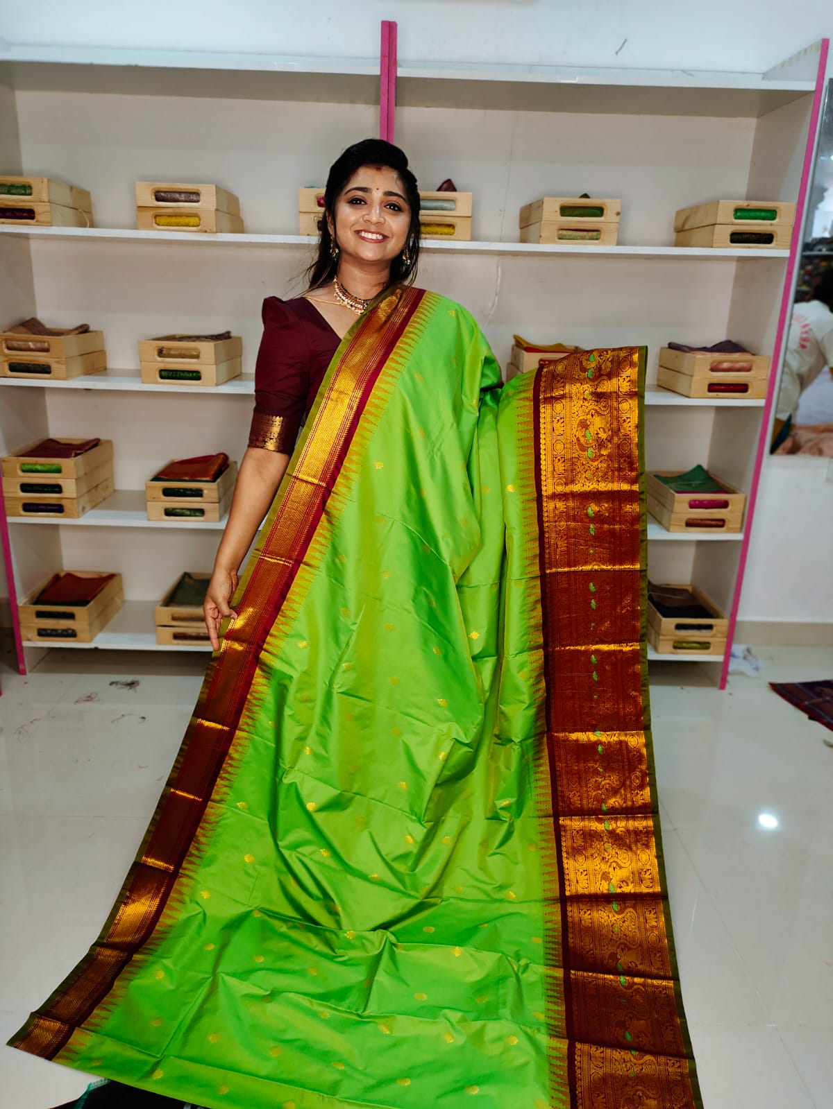 50% offer gadwal silk sarees