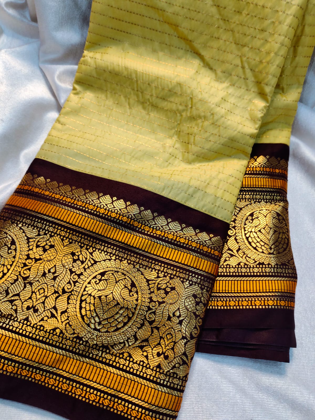 Vintage gadwal silk