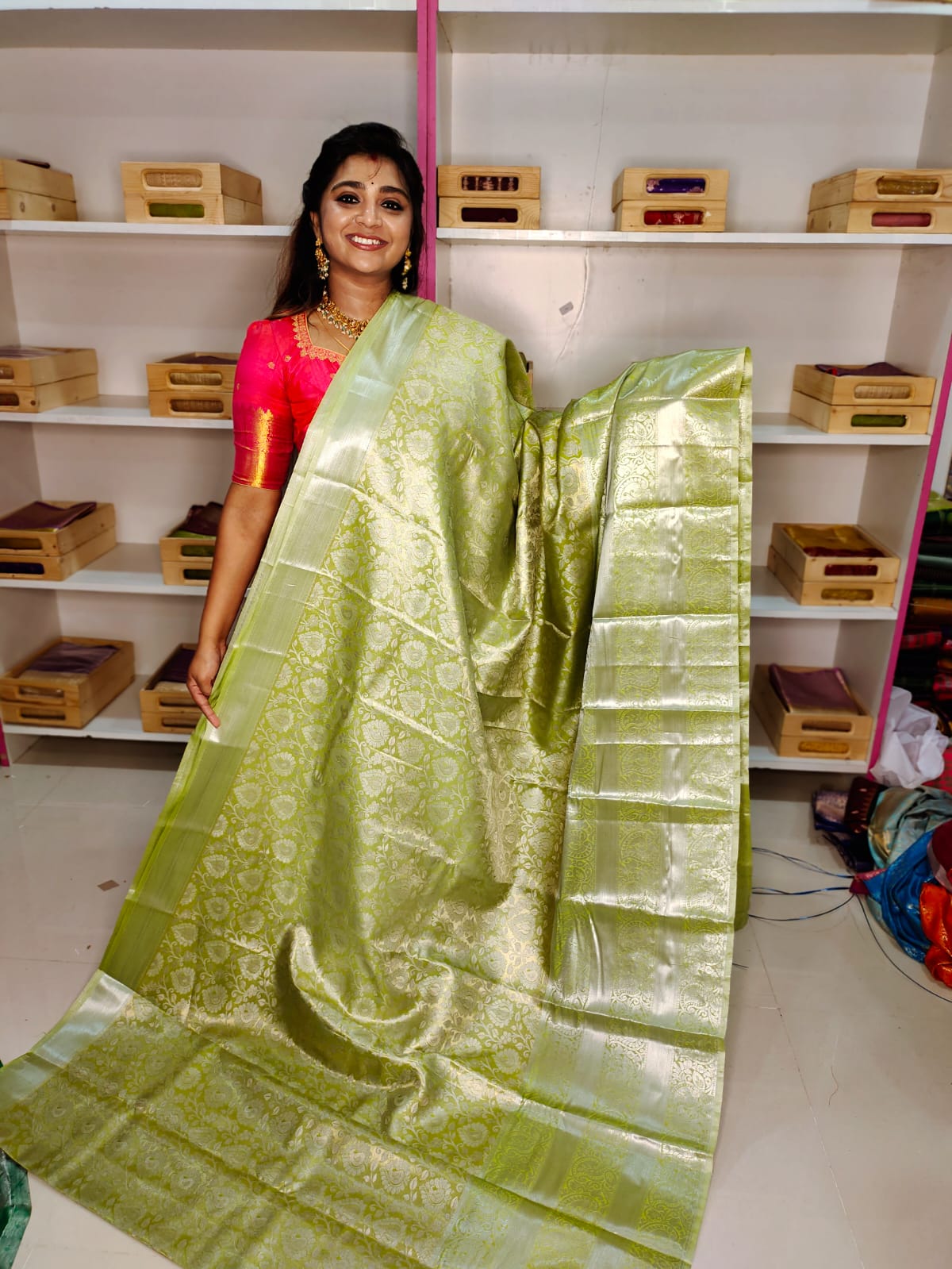 90% offer kanchi pattu collection