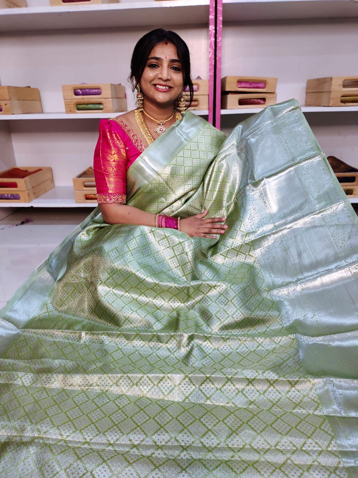 90% offer kanchi pattu collection