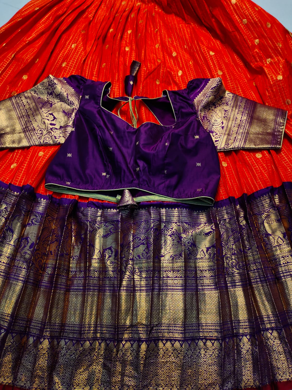Ashadam gadwal lehangas sale