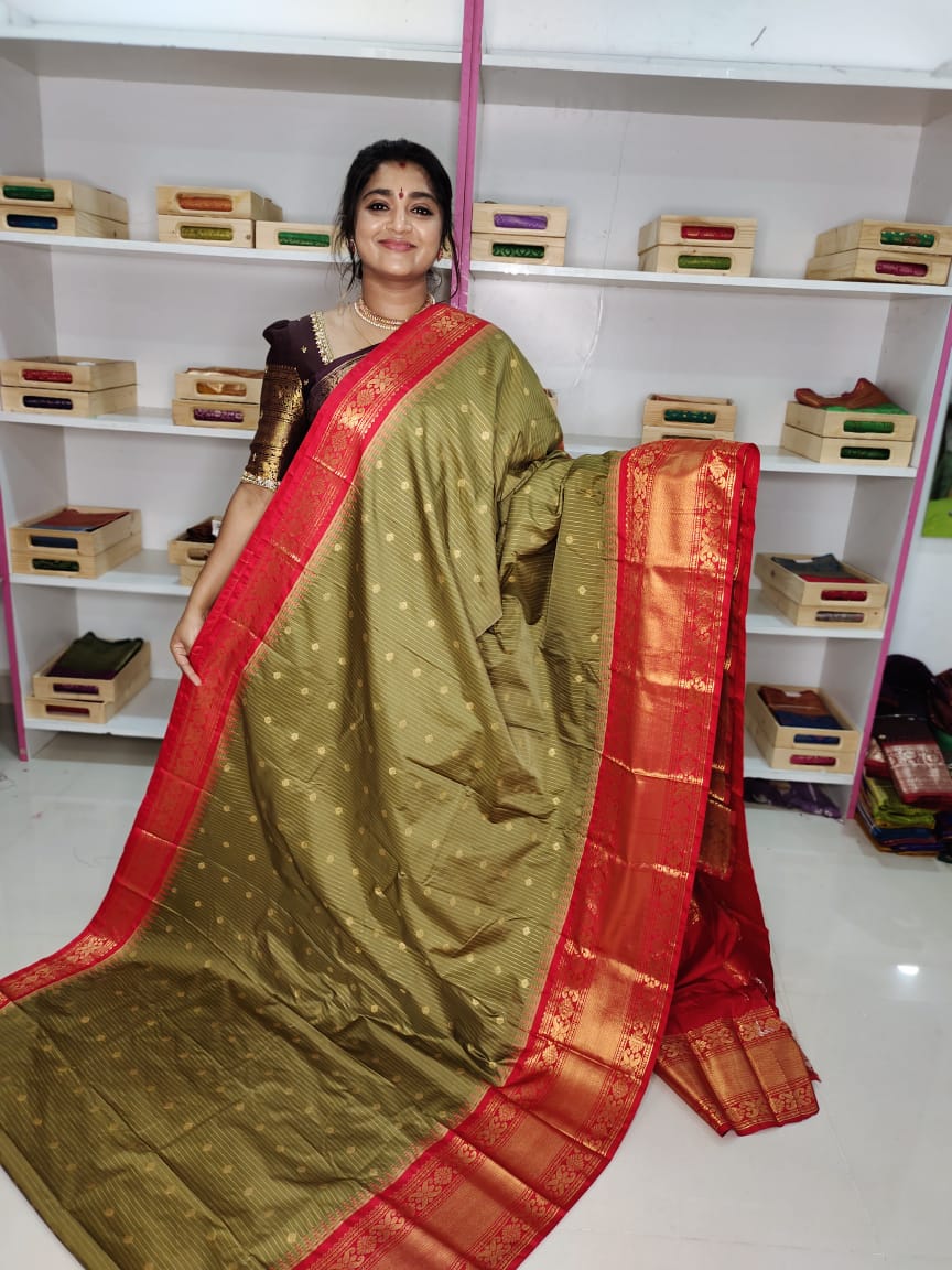 Ashadam sale gadwal silk saree