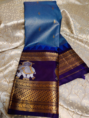 ప్రీమియం గద్వాల్ సిల్క్ చీరలు