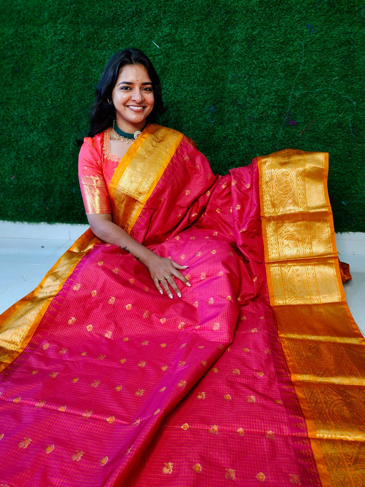 50% offer gadwal silk Saree