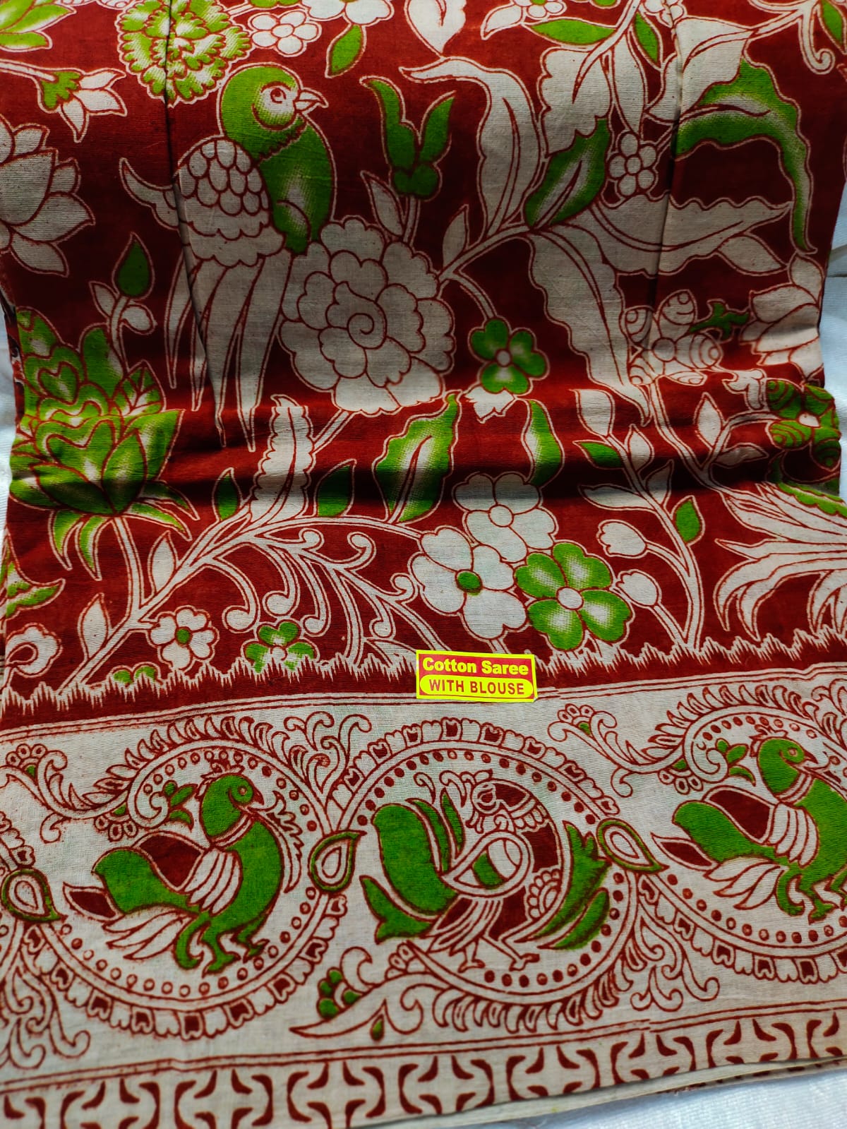 Kalamkari cotton sarees