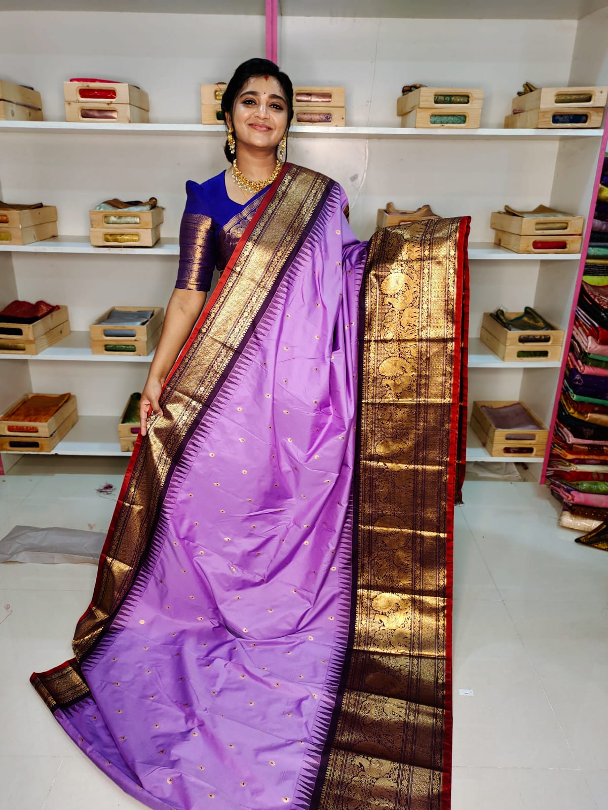 Primeme gadwal silk saree