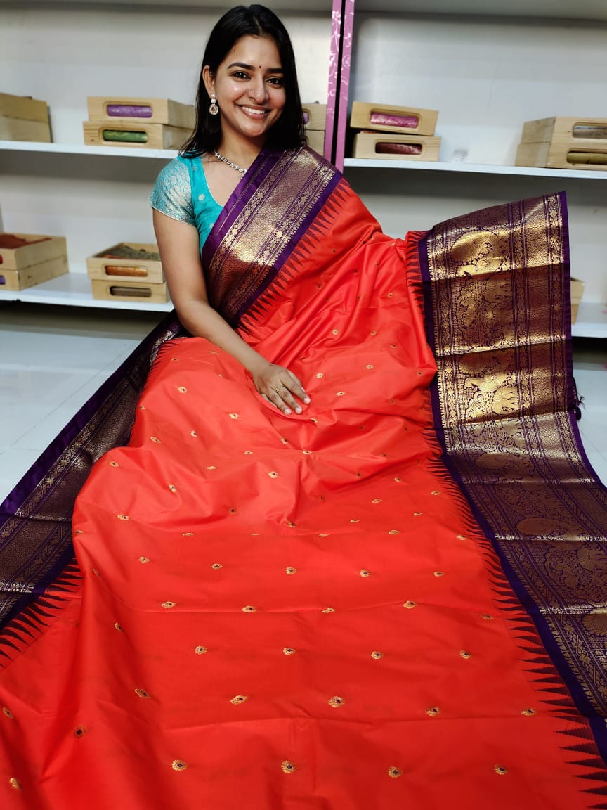65% offer gadwal silk saree