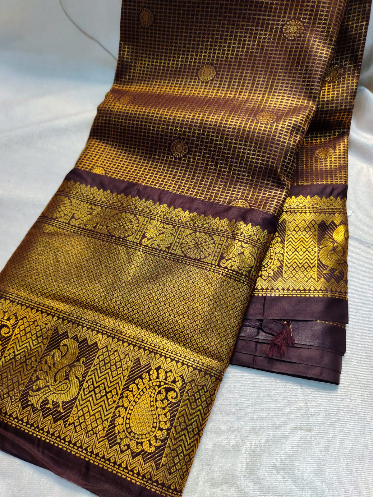 Vintage gadwal sarees