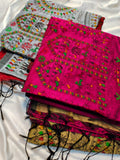 1+1 kadhi cotton saree