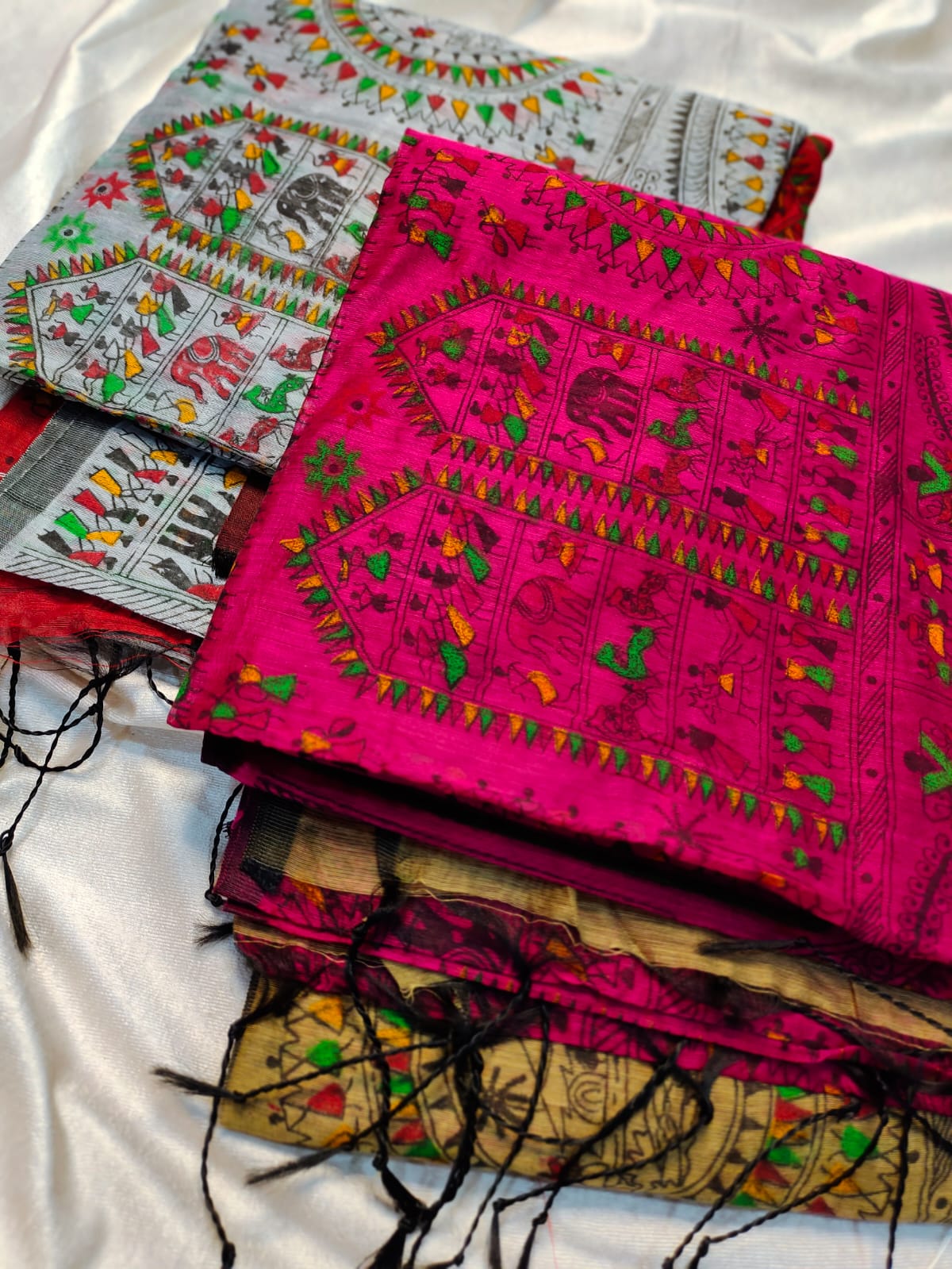 1+1 kadhi cotton saree