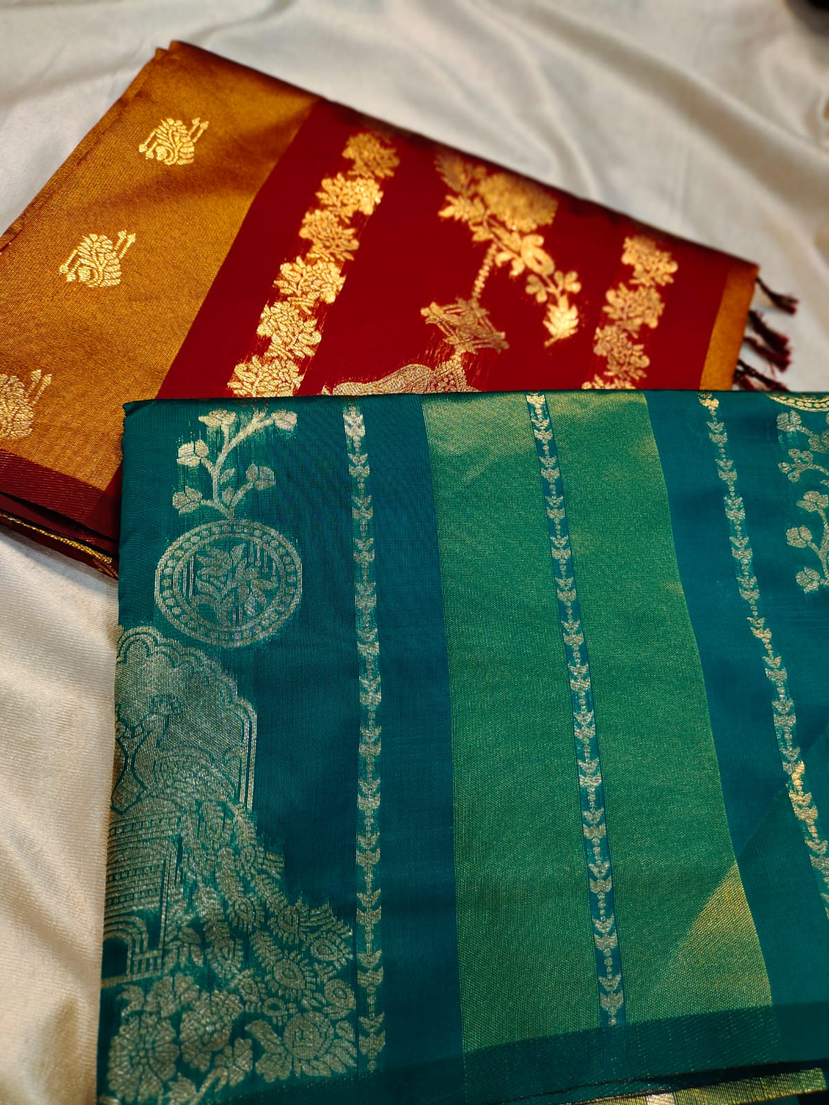 1+1 banarasi saree