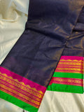 Vintage gadwal silk saree