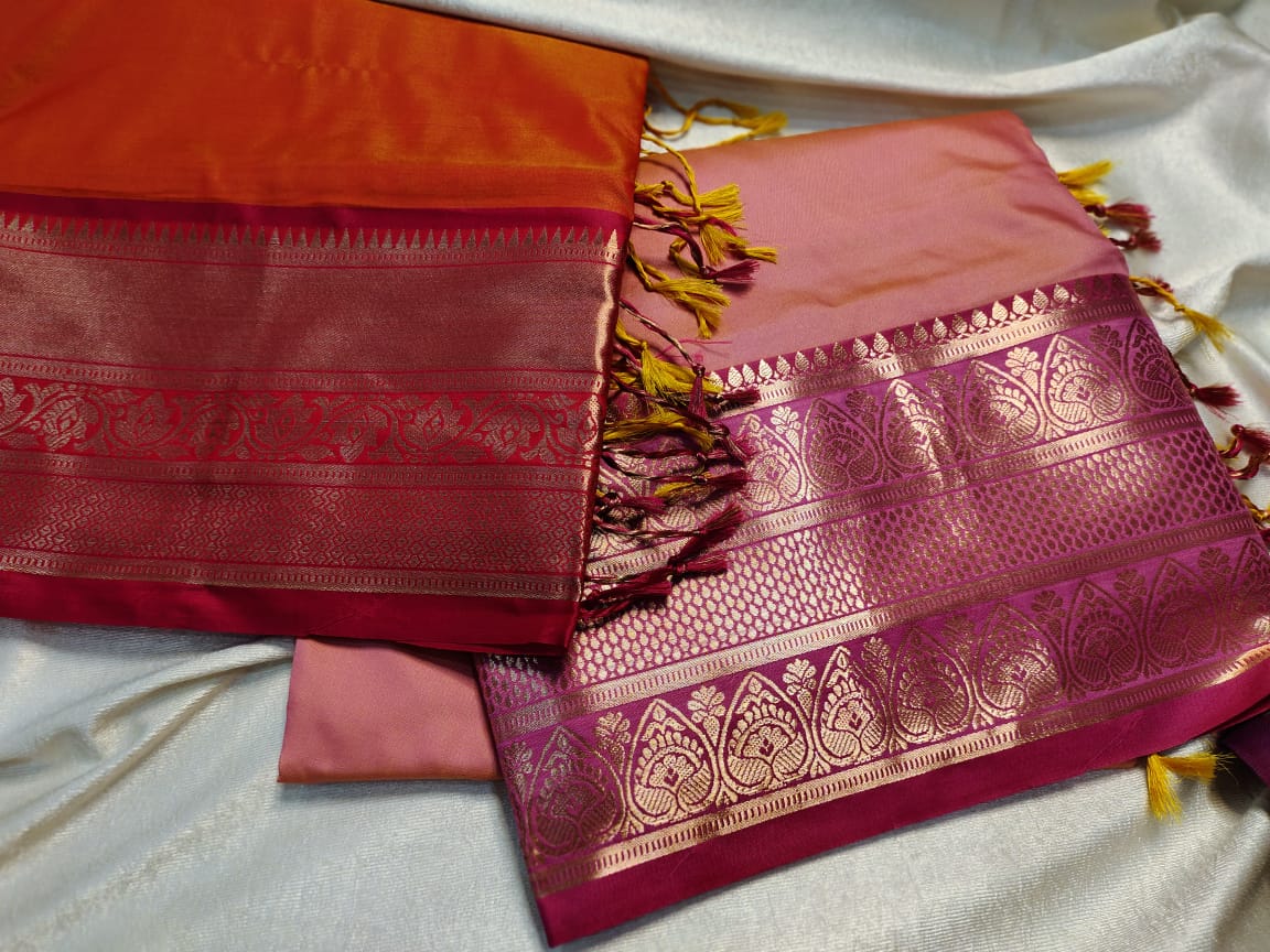 1+1 Uppada silk