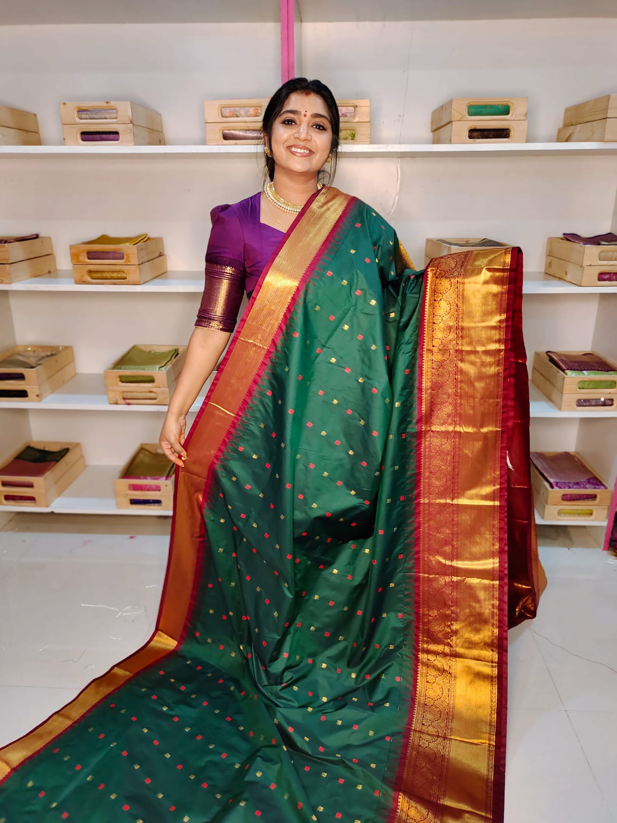 శ్రావణమాసం సేల్ గద్వాల్ సిల్క్