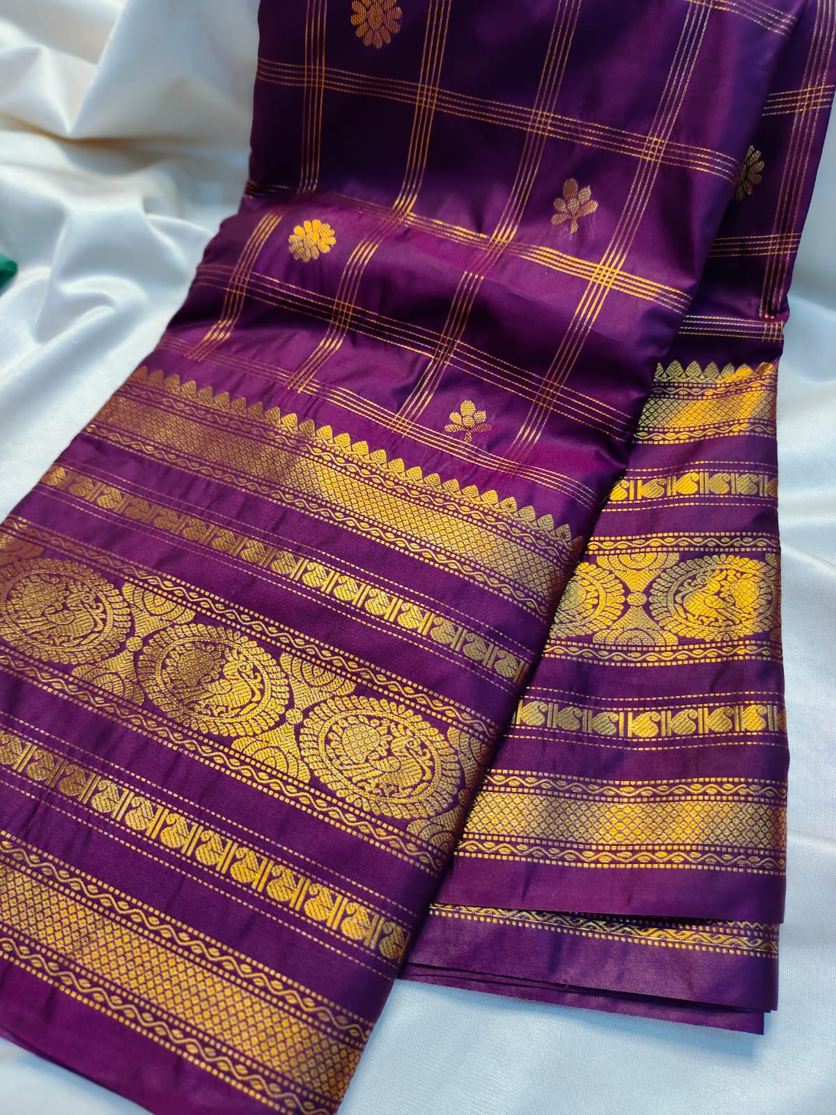 Vintage gadwal sarees