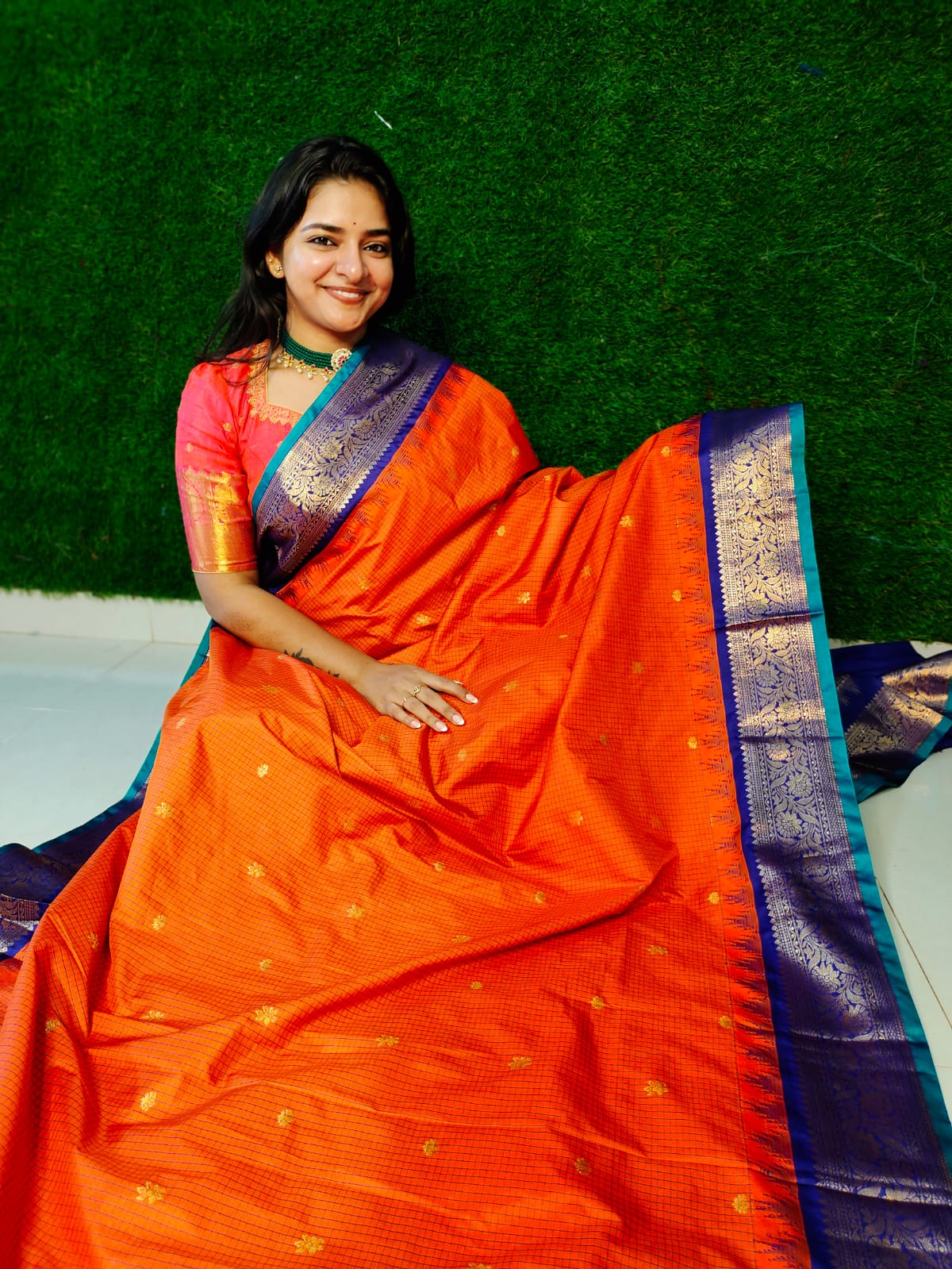 50% offer gadwal silk saree