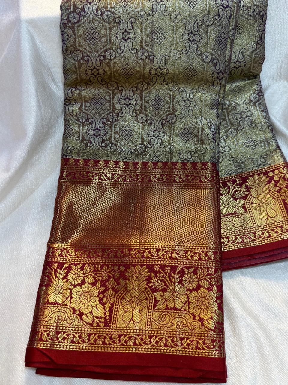 90% offer Kanchi pattu collection