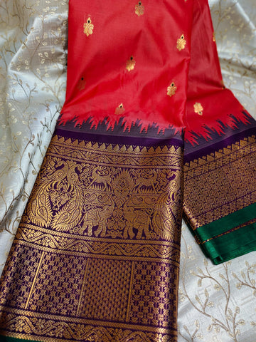 Premium gadwal silk sarees