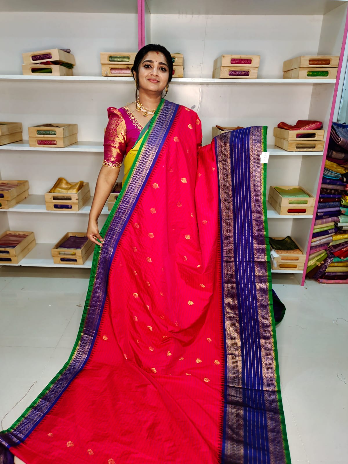 Ashadam sale gadwal silk saree