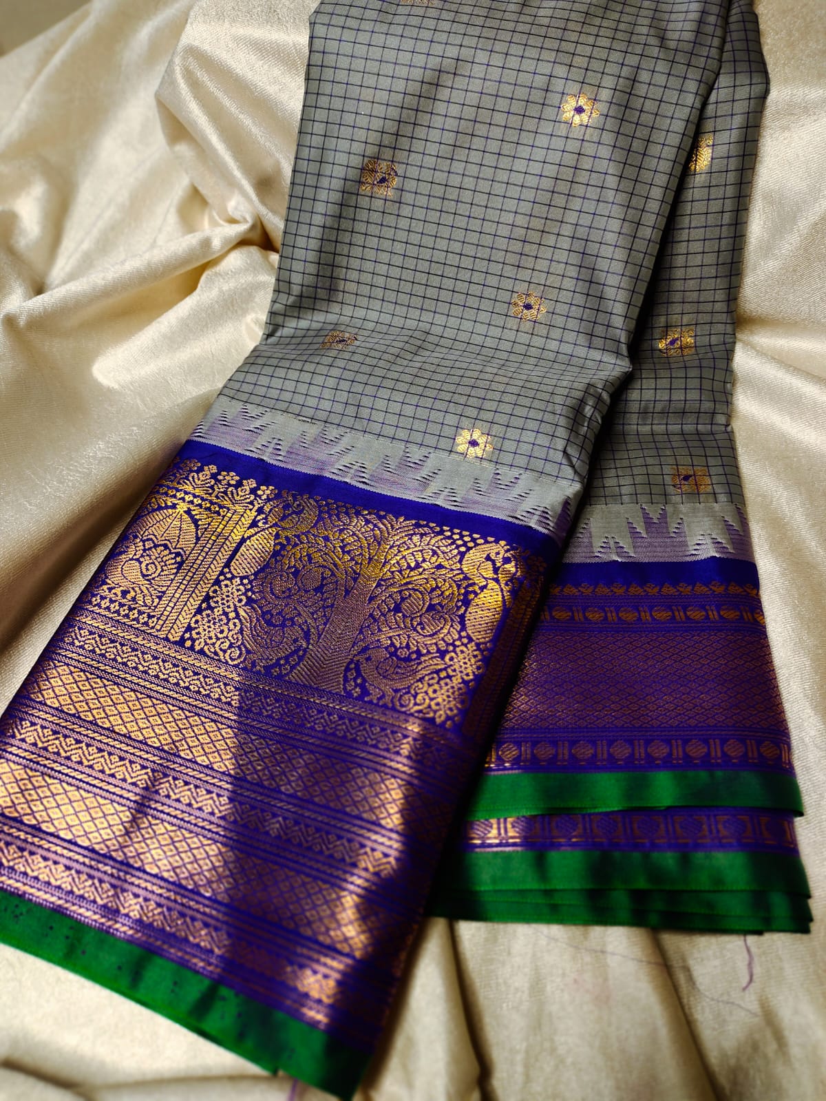 Vitange gadwal silk saree