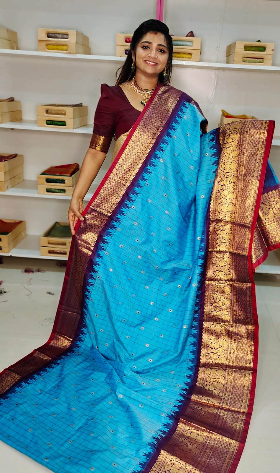 50% offer gadwal silk saree