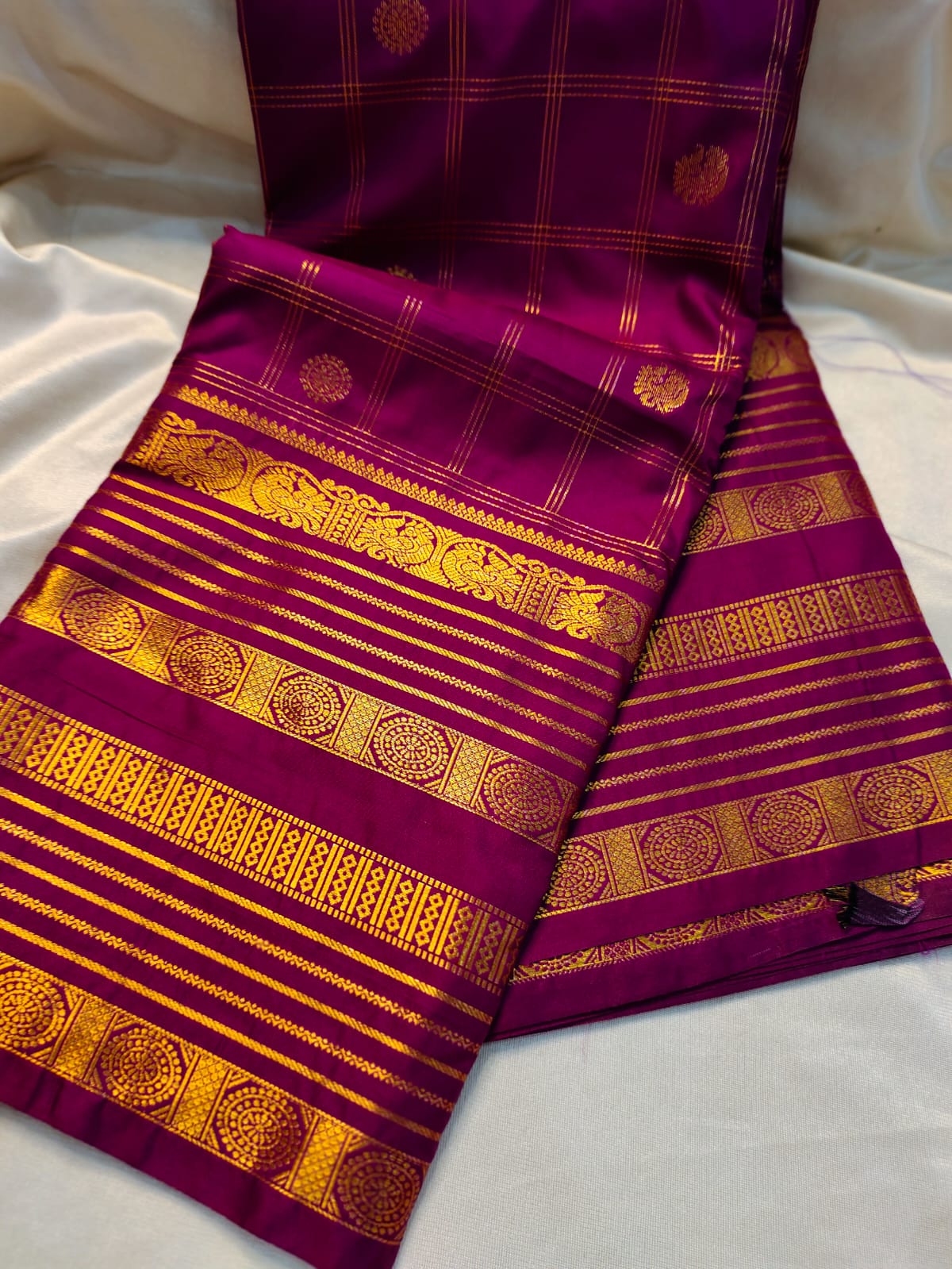 Vintage gadwal sarees