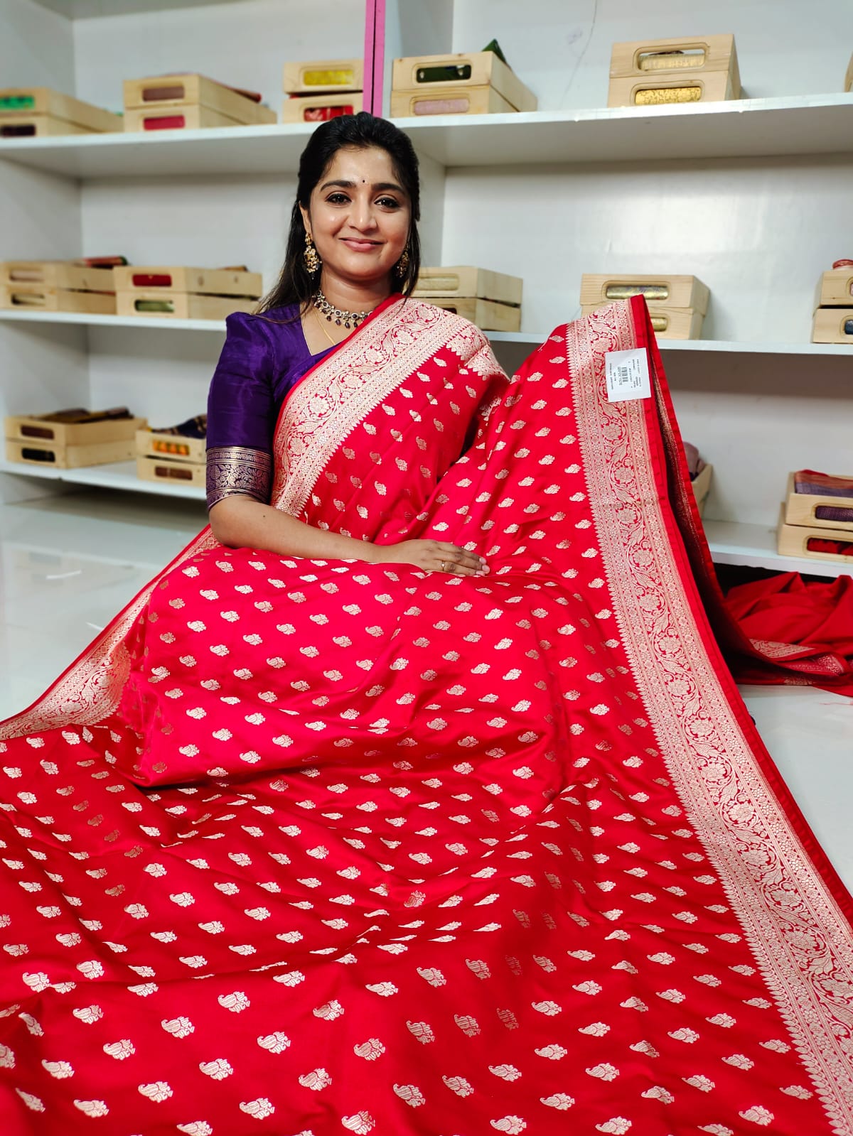 Katan banarasi silk