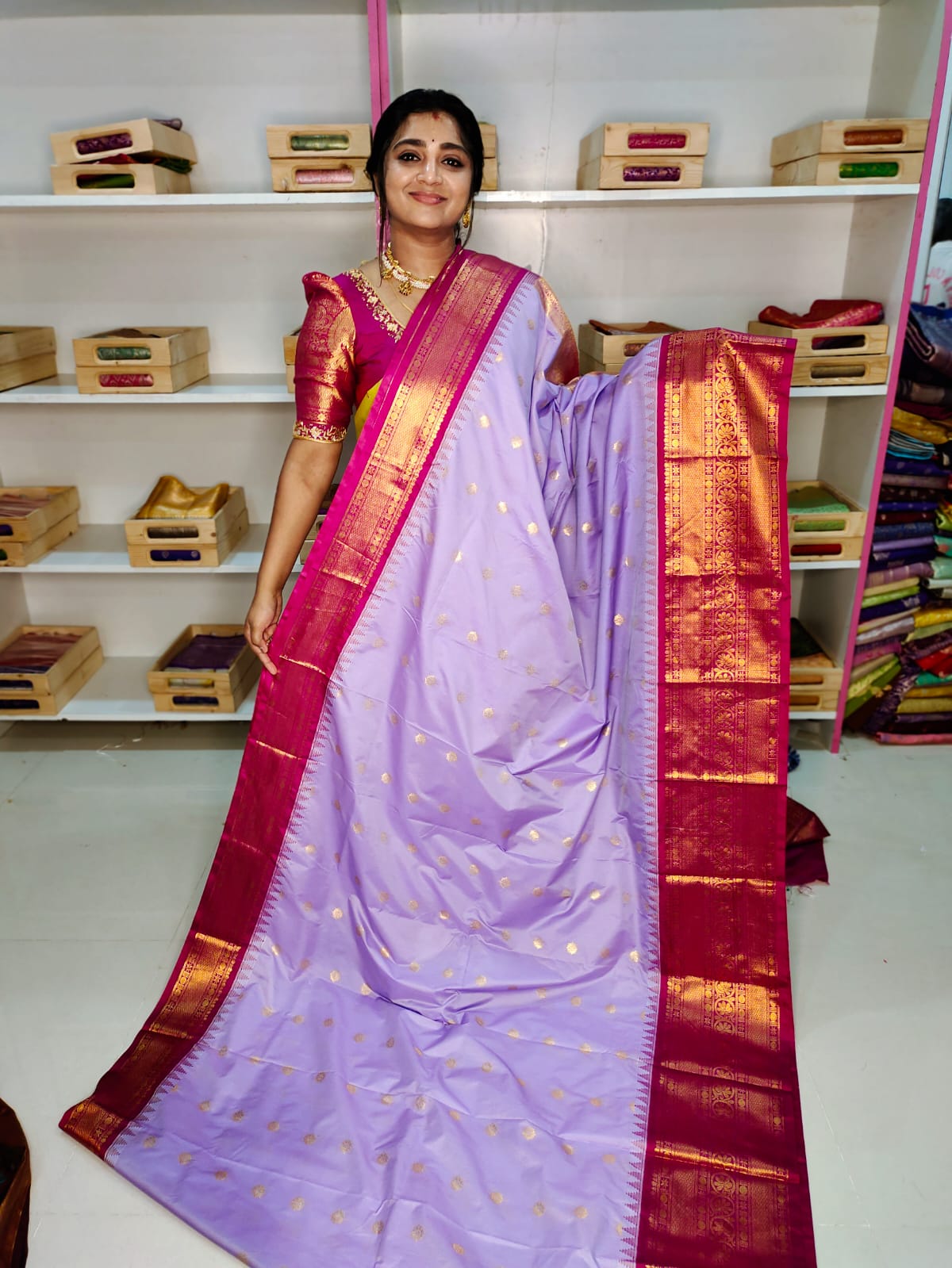Ashadam sale gadwal silk saree