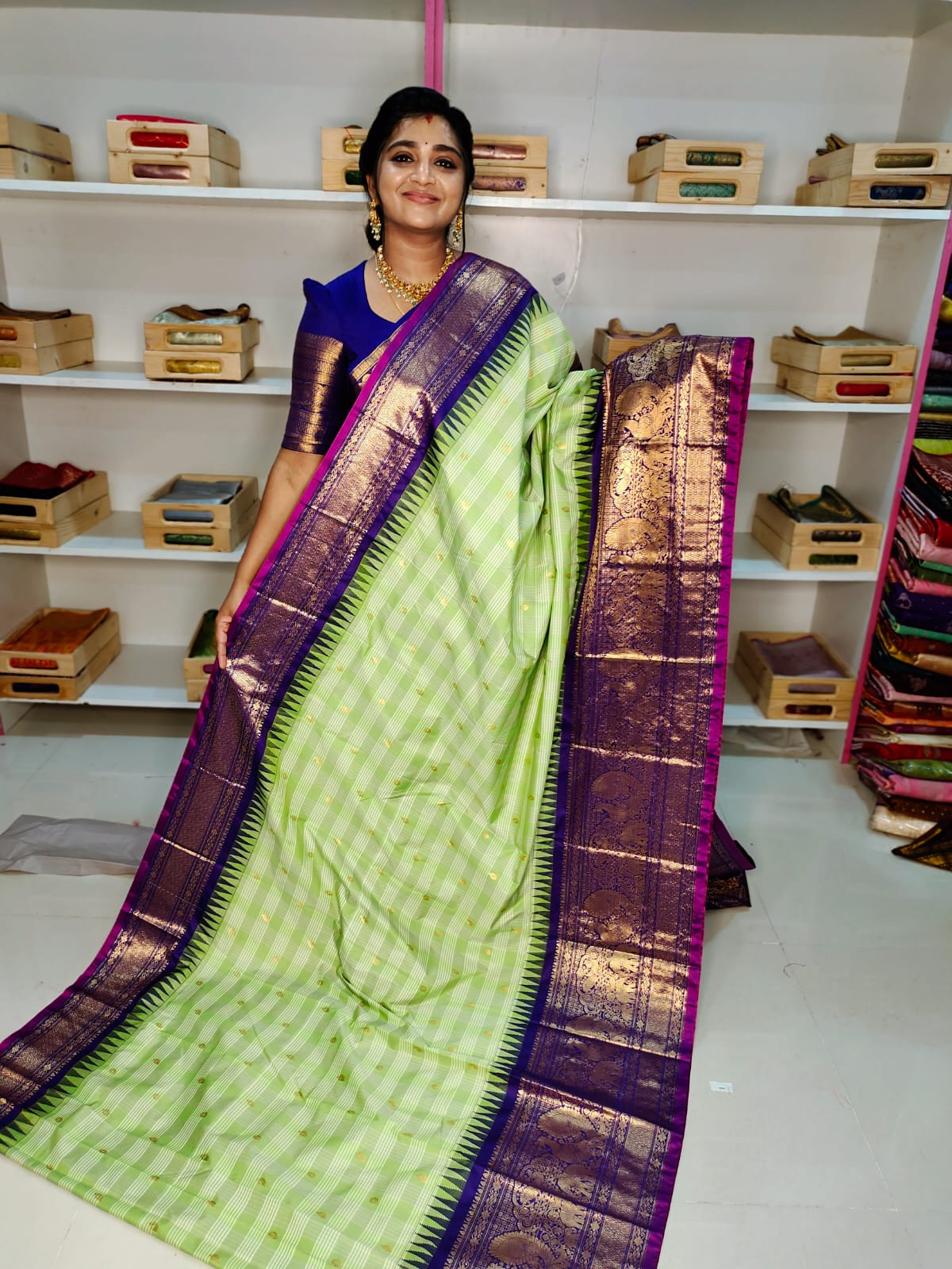 Primeme gadwal silk saree