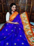 50% offer ikkat pattu sarees 
Silk mark certified