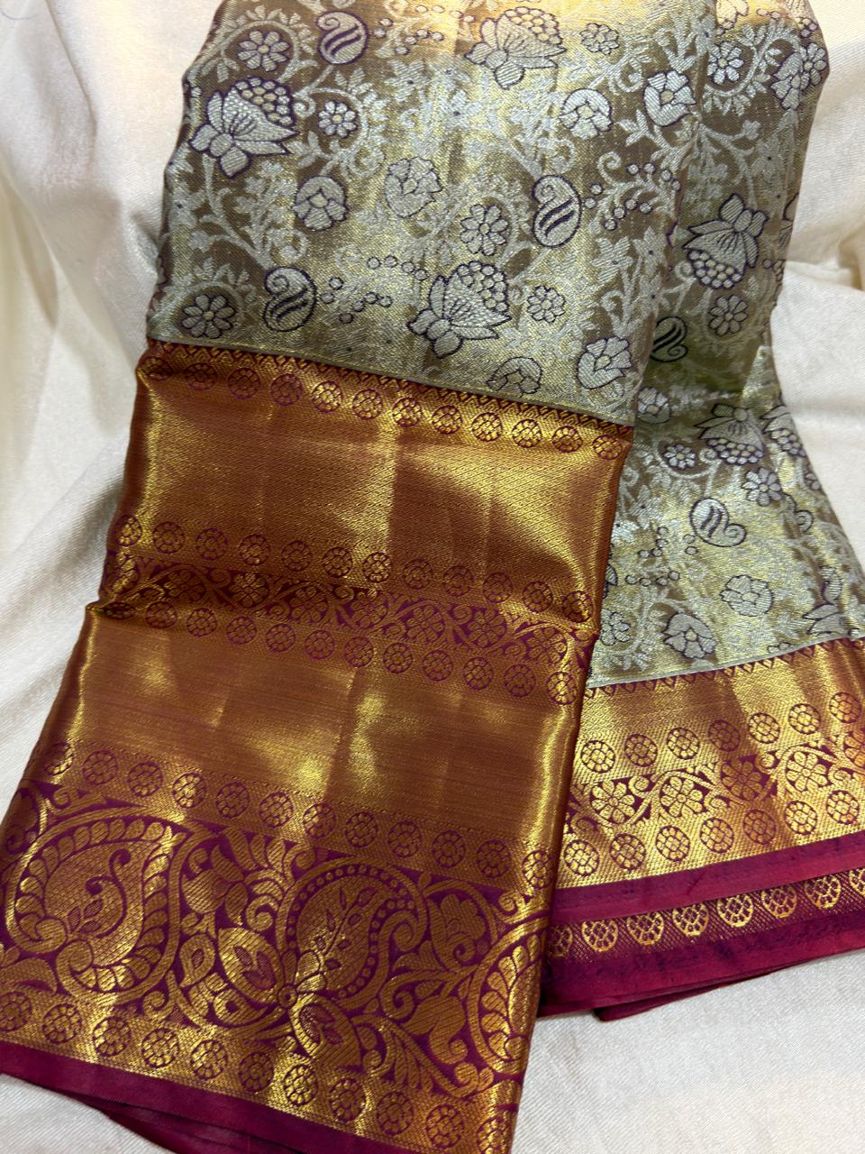 90% offer Kanchi pattu collection