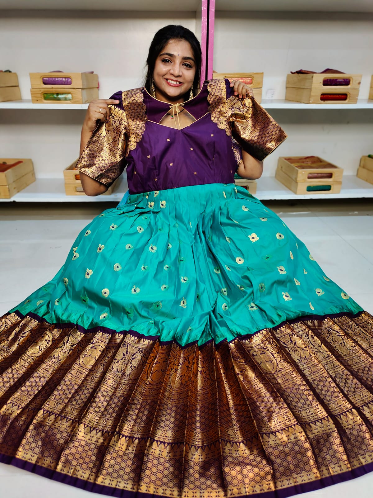 Gadwal frock