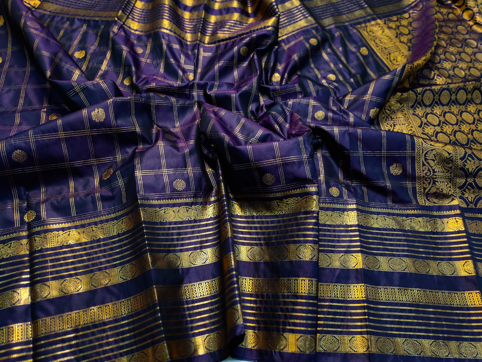 Vintage gadwal sarees