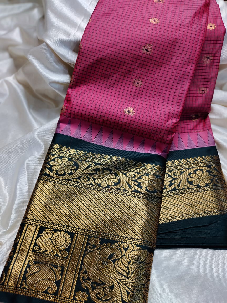 Ashadam gadwal silk saree