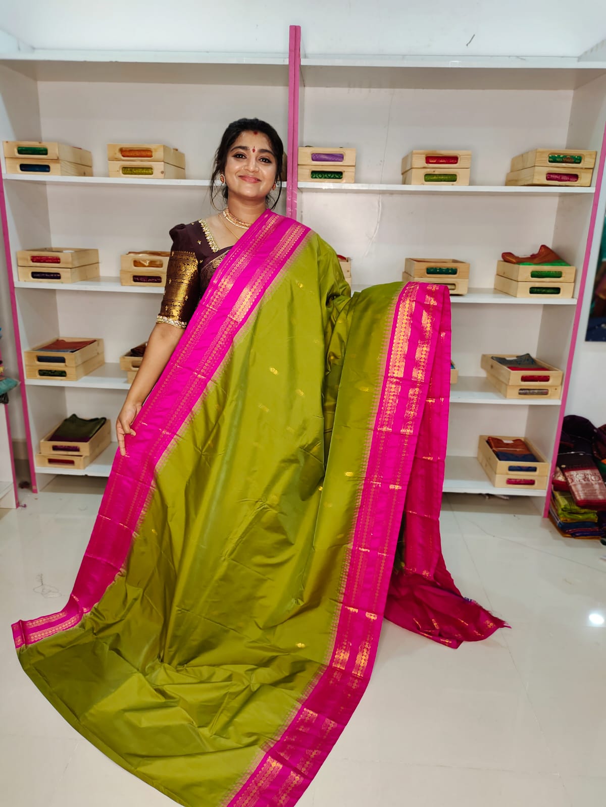 Ashadam sale gadwal silk saree