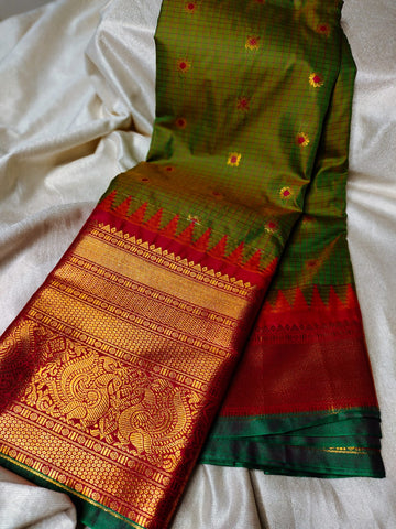 Vitange gadwal silk saree