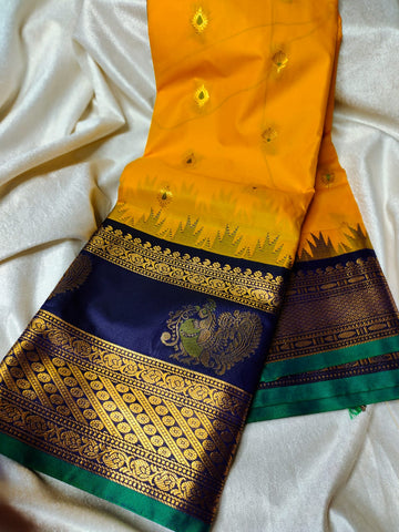 Vitange gadwal silk saree