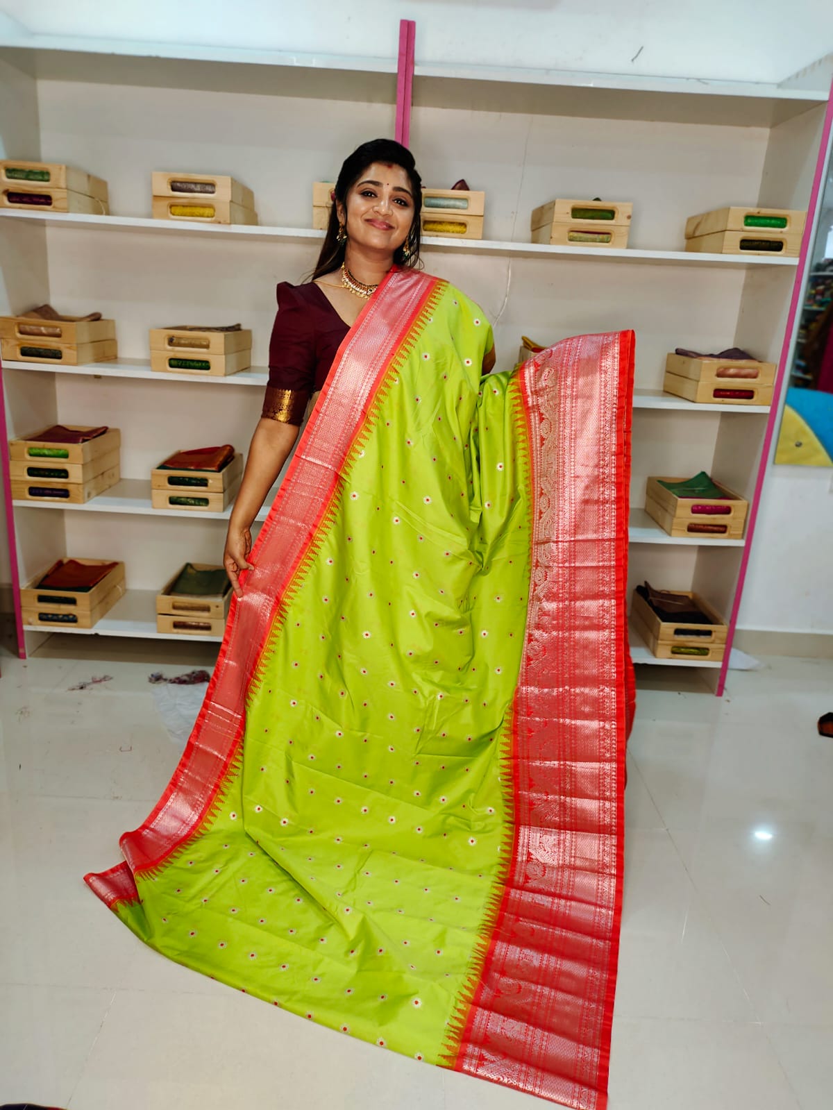 50% offer gadwal silk sarees