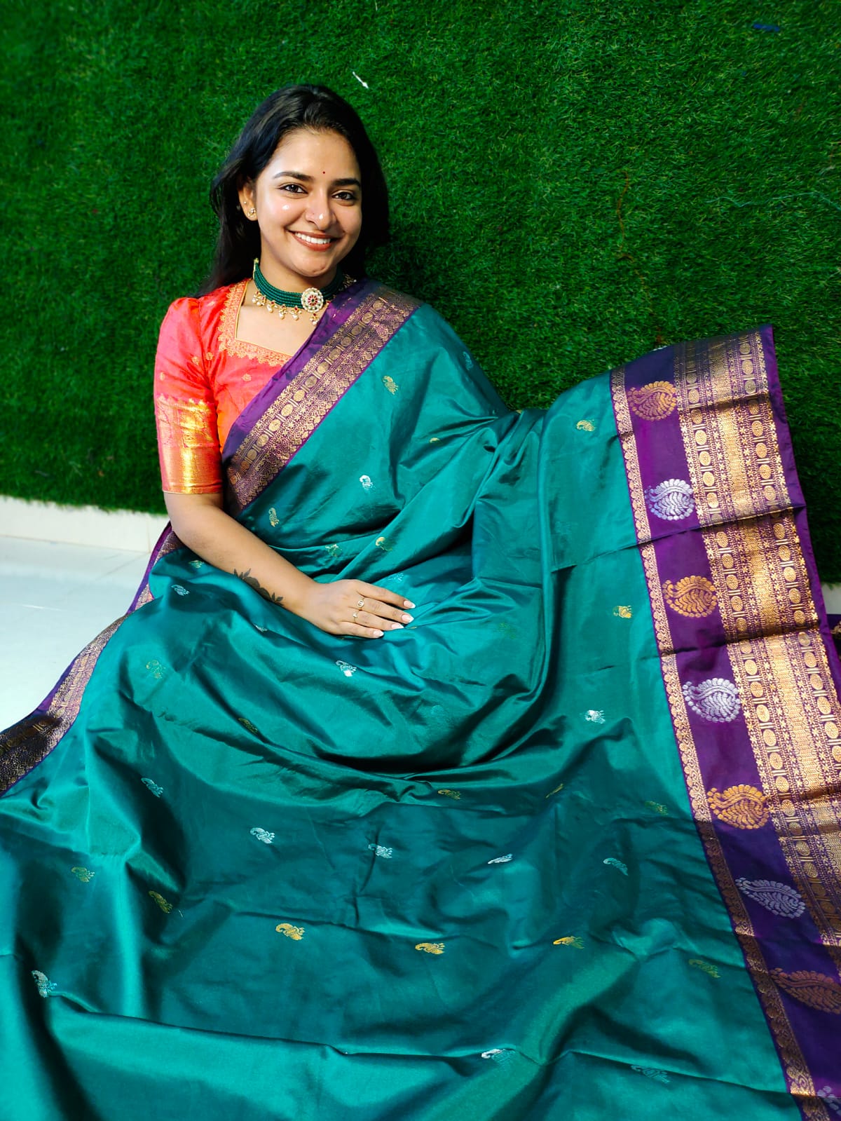 50% offer gadwal silk saree