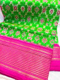 50% Offer Ikkat Pattu Saree