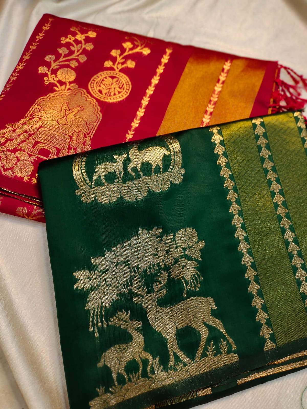 1+1 banarasi saree